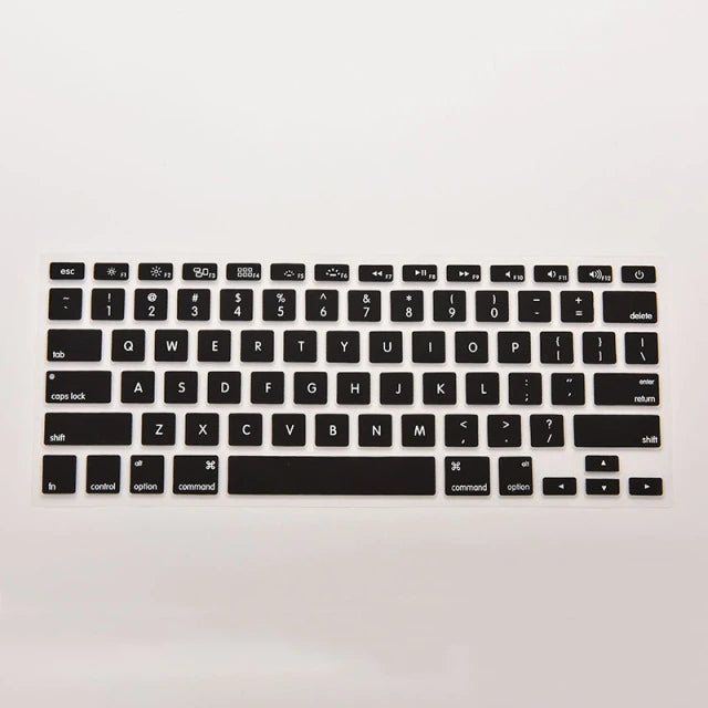 Capa Protetora Teclado Silicone Macbook Pro 13, 15, 17 Air 13