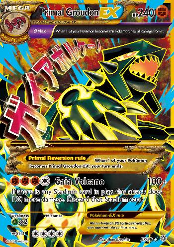 Primal Groudon-EX (97/98)