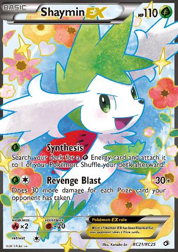Shaymin-EX (RC21/113)