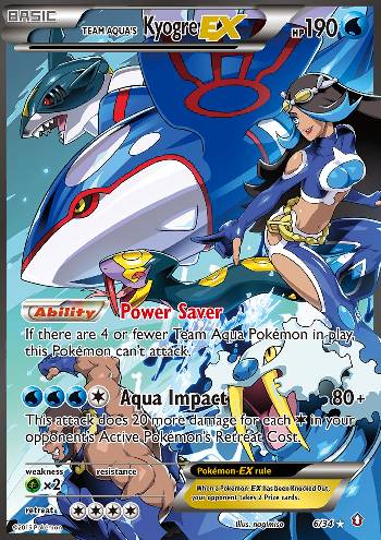 Team Aqua's Kyogre-EX (6/34)