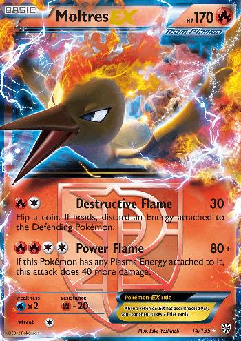 Moltres-EX (14/135)