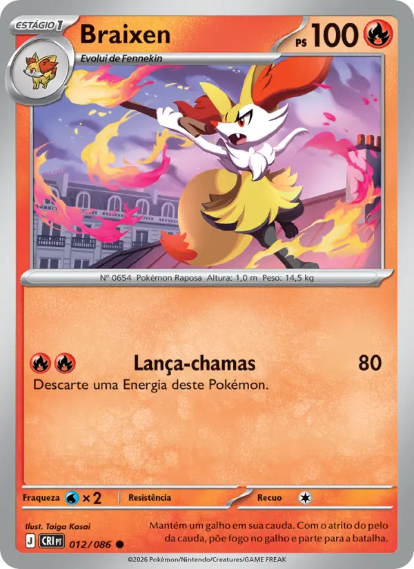 Braixen 012/086