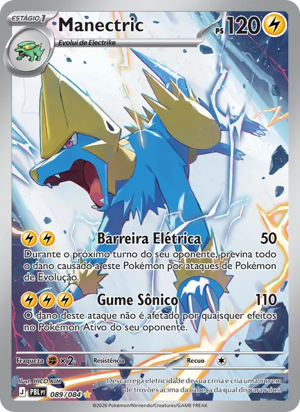 Manectric 089/084 - Escuridão Absoluta
