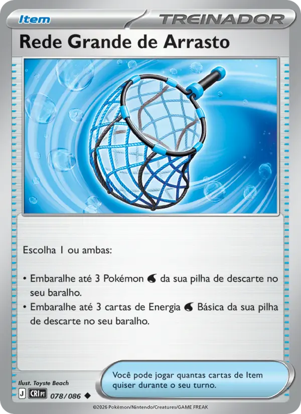 Rede Grande de Arrasto 078/086