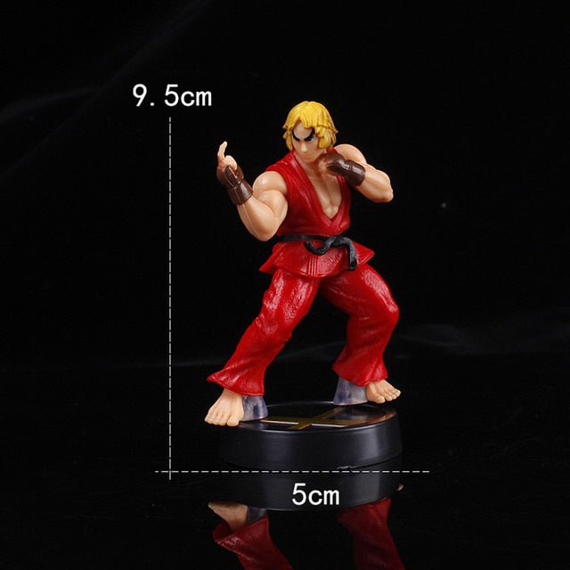 Street Fighter Figuras De Ação 18 Cm Ken Masters Hoshi Ryu Action
