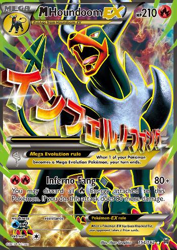 M Houndoom-EX (154/162)