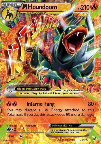 M Houndoom-EX (22/162)