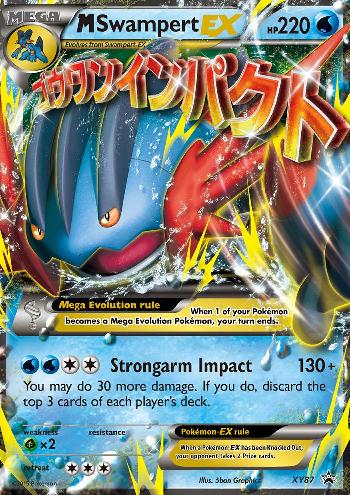 M Swampert-EX (XY87/∞)