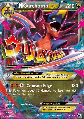M Garchomp-EX (XY168/∞)