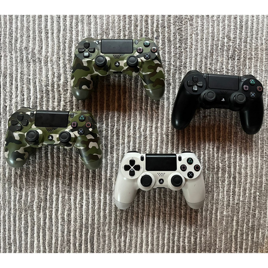 Pacote de 4 controles de PS4 - Dualshock 4 Originais Usados