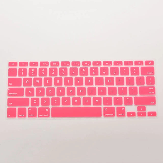 Capa Protetora Teclado Silicone Macbook Pro 13, 15, 17 Air 13
