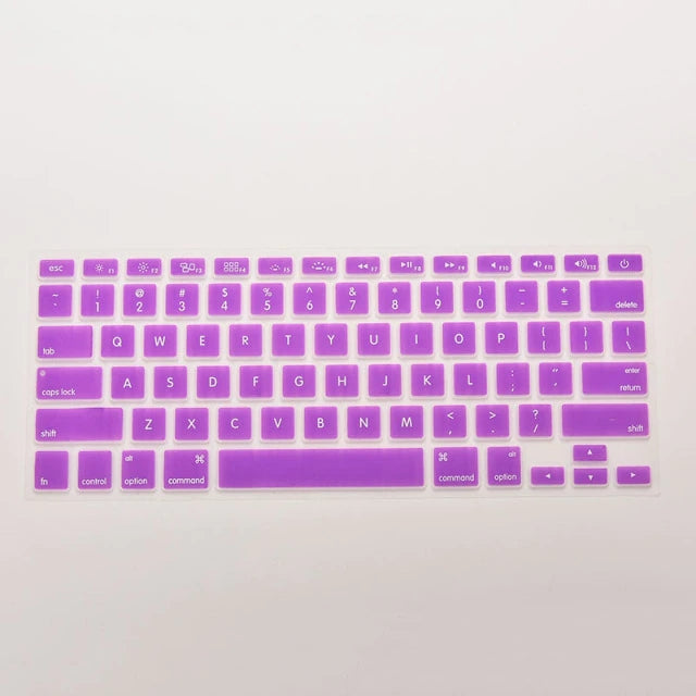 Capa Protetora Teclado Silicone Macbook Pro 13, 15, 17 Air 13