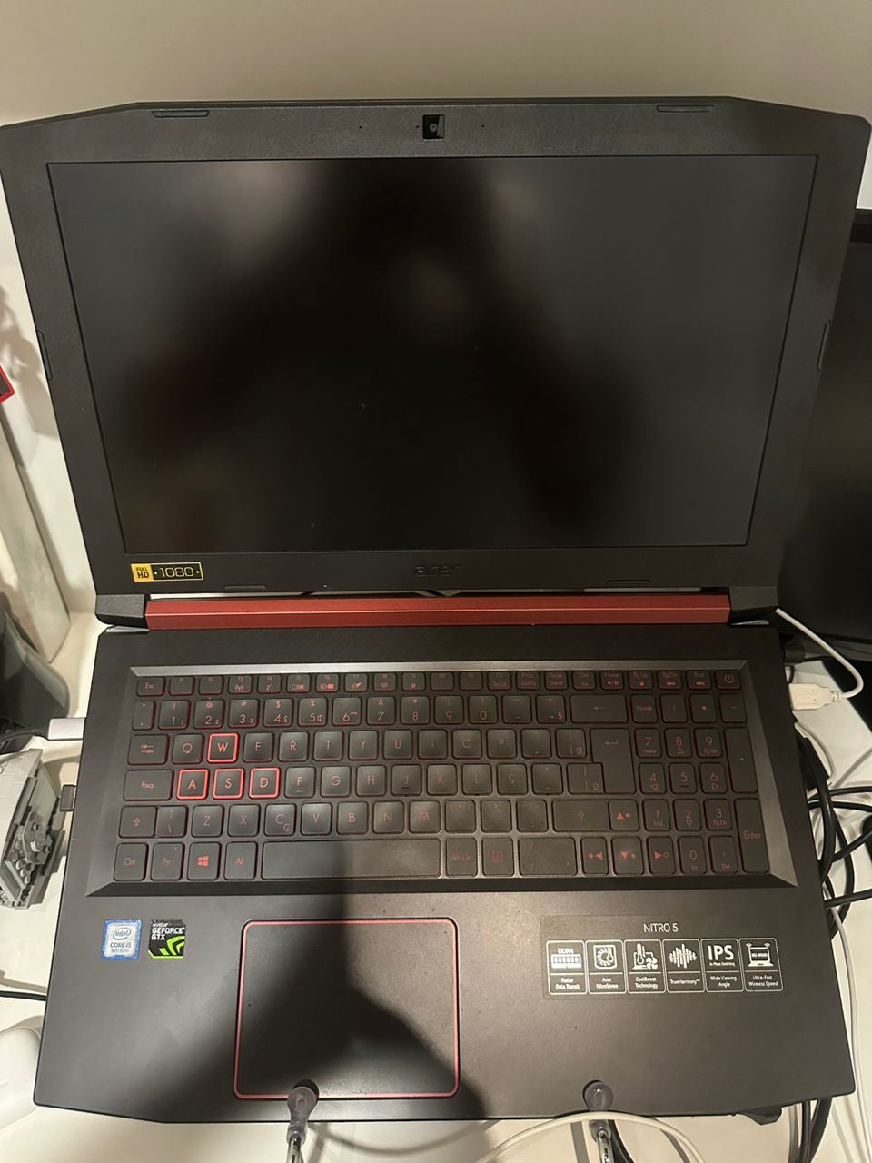 Notebook Gamer Acer Nitro 5 Intel Core i5 8300H Gtx1050 Hd1tb Ram8gb Ssdm2 240gb