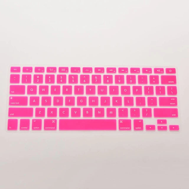 Capa Protetora Teclado Silicone Macbook Pro 13, 15, 17 Air 13