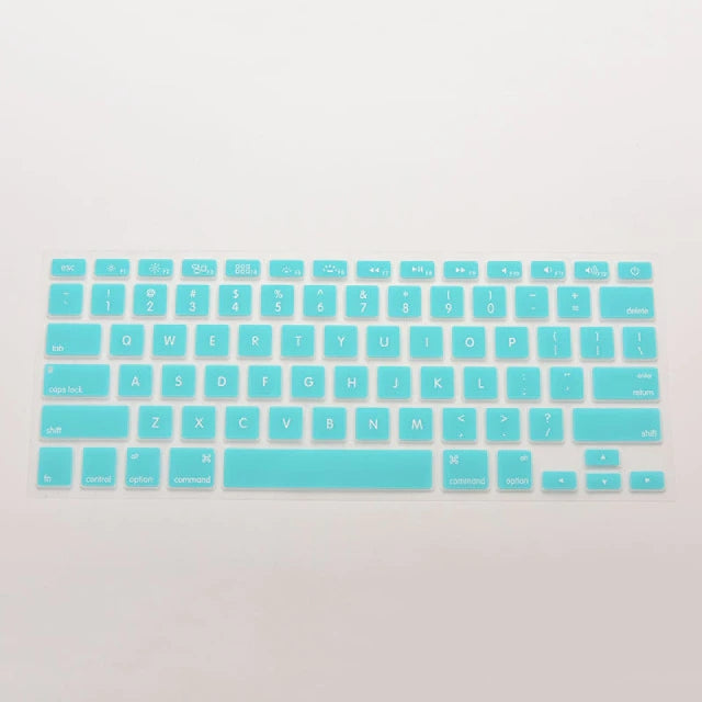 Capa Protetora Teclado Silicone Macbook Pro 13, 15, 17 Air 13