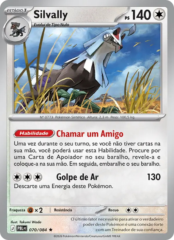 Silvally 070/084 - Escuridão Absoluta (PT)
