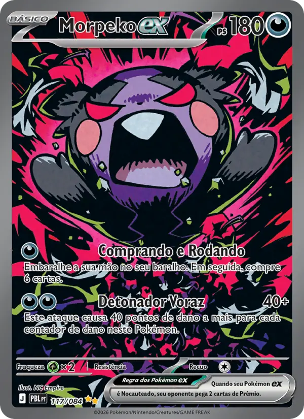 Morpeko ex 117/084 - Escuridão Absoluta