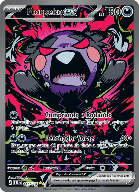 Morpeko ex 117/084 - Escuridão Absoluta