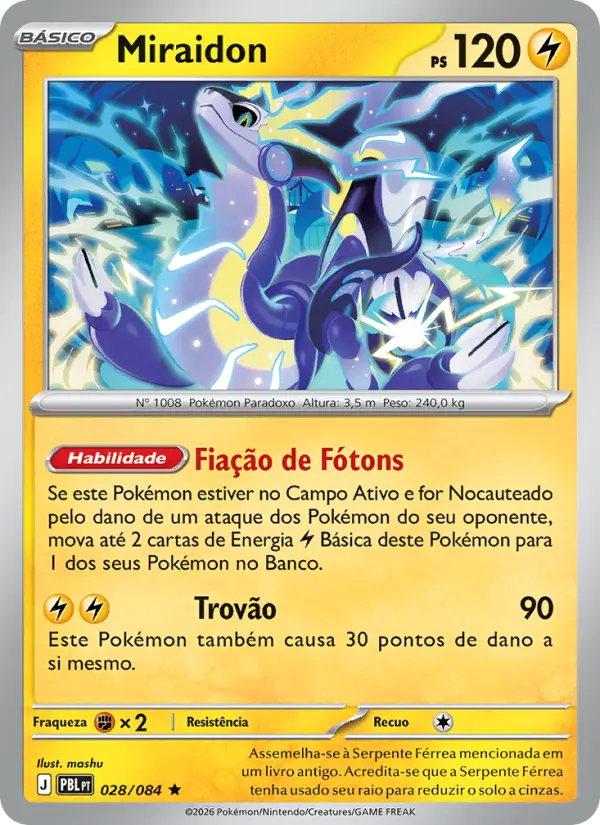 Miraidon 028/084 - Escuridão Absoluta (PT)