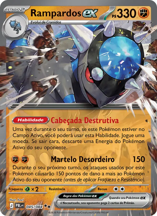 Rampardos ex 045/084 - Escuridão Absoluta