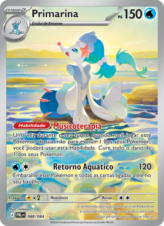 Primarina 088/084 - Escuridão Absoluta