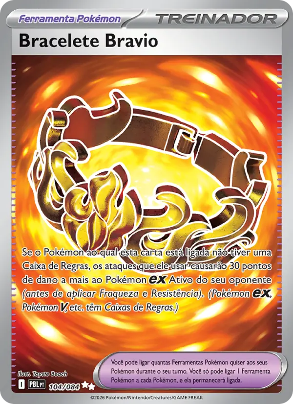 Bracelete Bravio 104/084 - Escuridão Absoluta