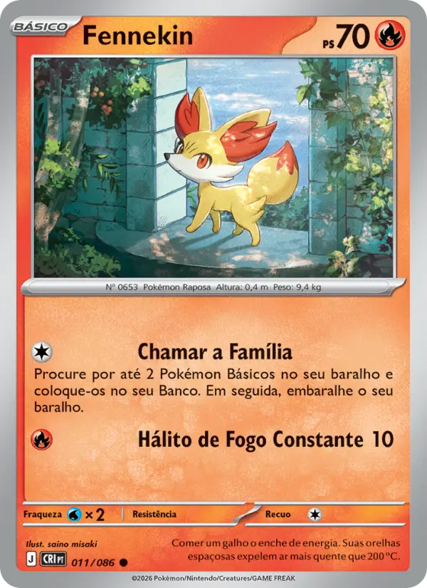 Fennekin 011/086