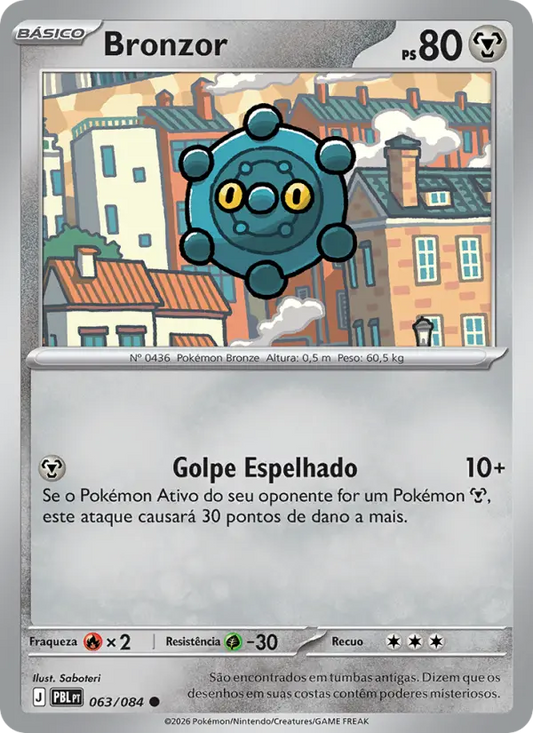 Bronzor 063/084 - Escuridão Absoluta (PT)