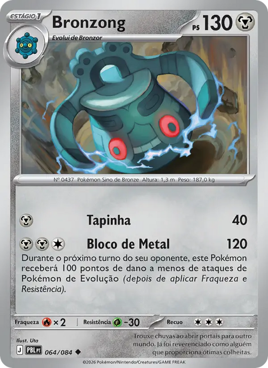 Bronzong 064/084 - Escuridão Absoluta (PT)