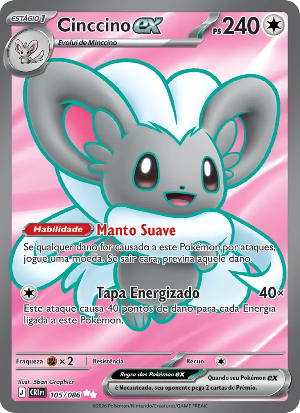Cinccino ex 105/086