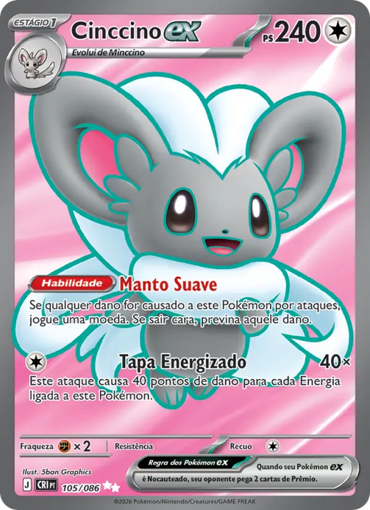 Cinccino ex 105/086
