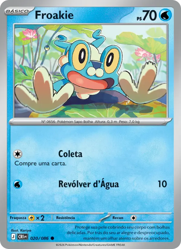 Froakie 020/086