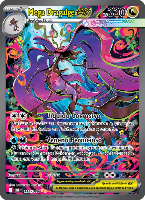 Mega Dragalge ex 118/086