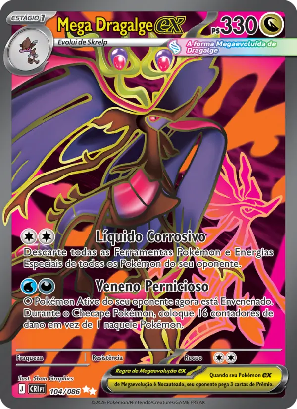 Mega Dragalge ex 104/086