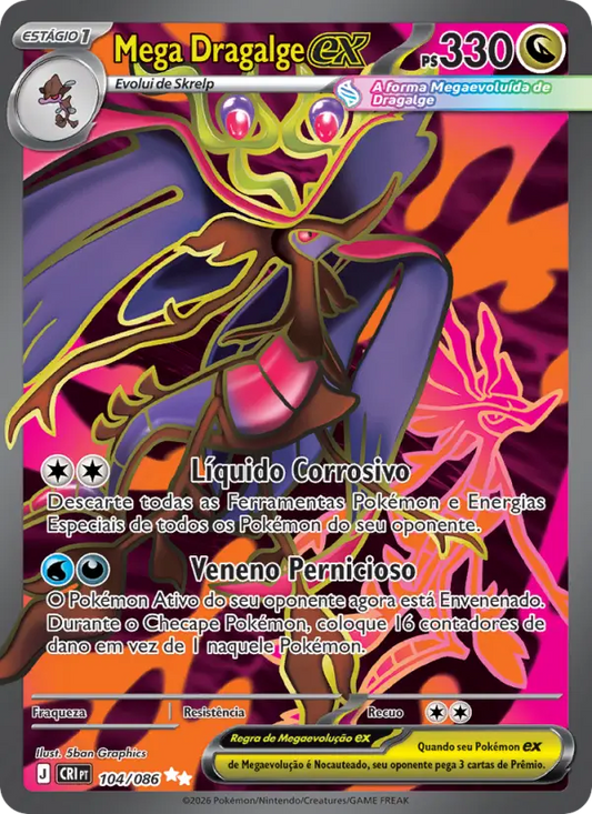 Mega Dragalge ex 104/086