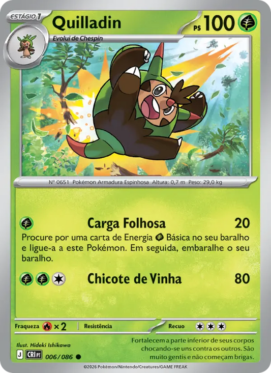 Quilladin 006/086