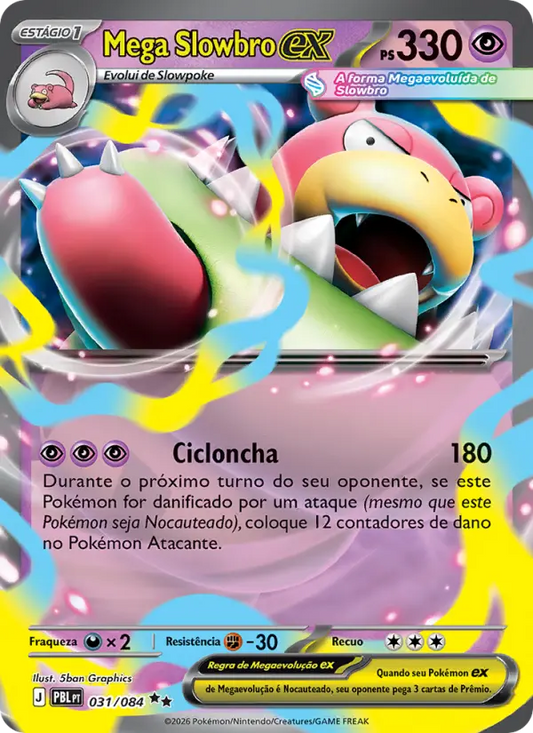 Mega Slowbro ex 031/084 - Escuridão Absoluta