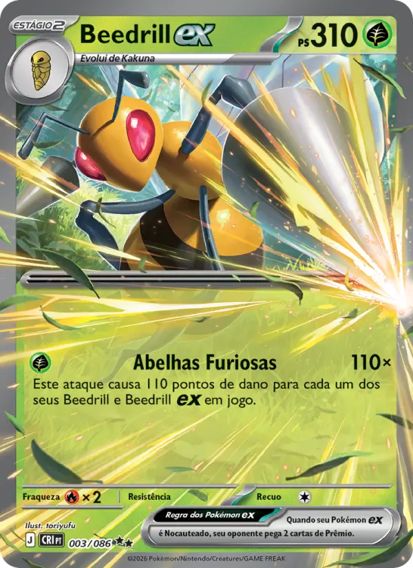 Beedrill ex 003/086