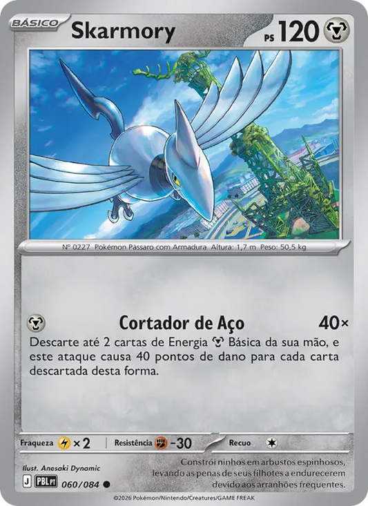 Skarmory 060/084 - Escuridão Absoluta (PT)