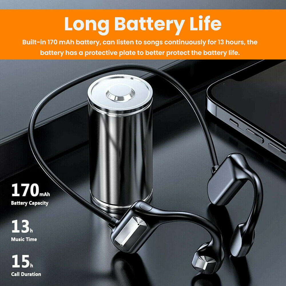 Fone De Ouvido Bluetooth Sem Fio Com Orelha Suspensa