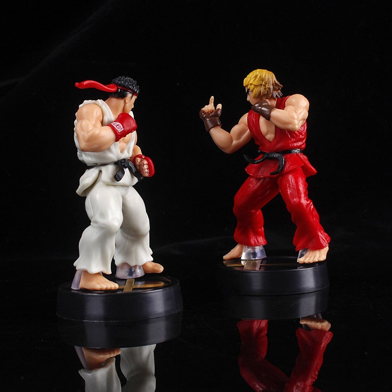 Street Fighter Figuras De Ação 18 Cm Ken Masters Hoshi Ryu Action