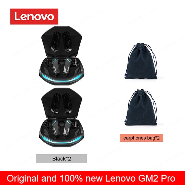 Fone de Ouvido Lenovo Gm2 Pro Gamer Music Bluetooth 5.3