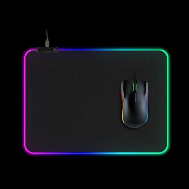 Mousepad Gamer Led RGB 7 cores