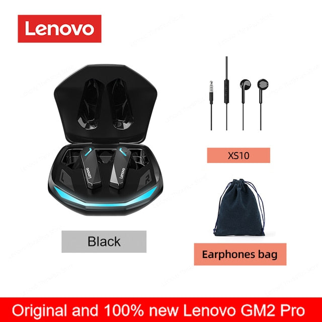 Fone de Ouvido Lenovo Gm2 Pro Gamer Music Bluetooth 5.3