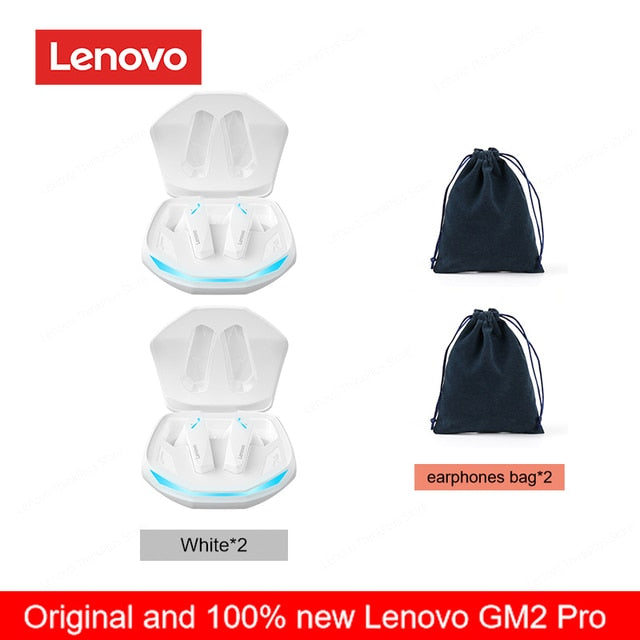 Fone de Ouvido Lenovo Gm2 Pro Gamer Music Bluetooth 5.3