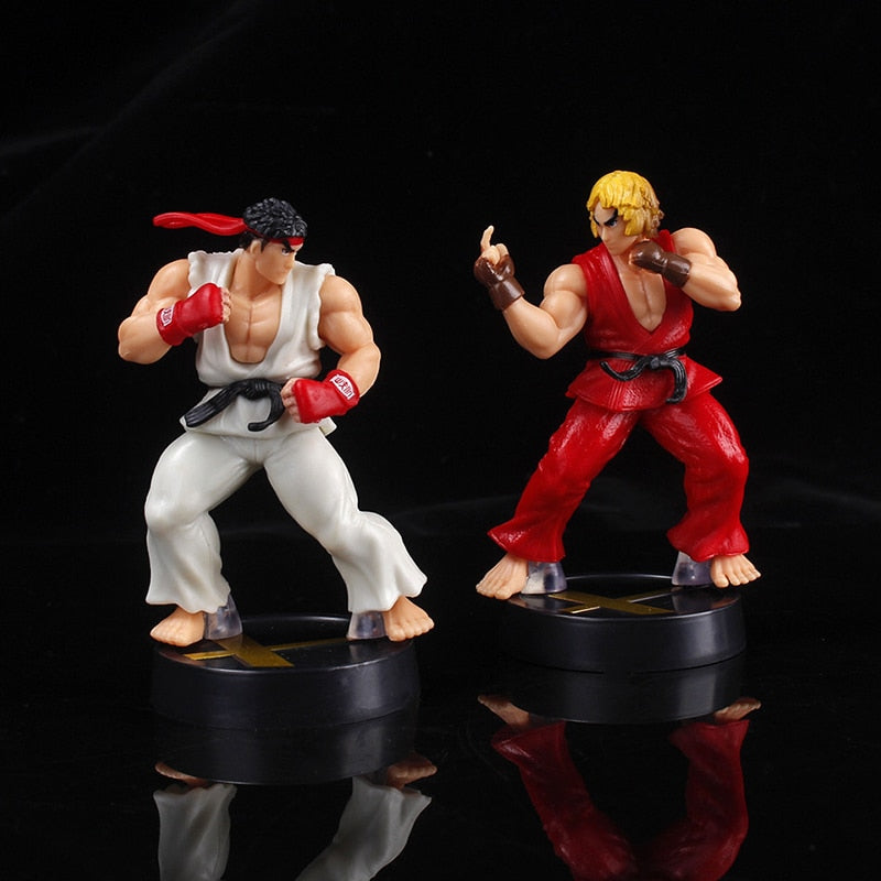 Street Fighter Figuras De Ação 18 Cm Ken Masters Hoshi Ryu Action