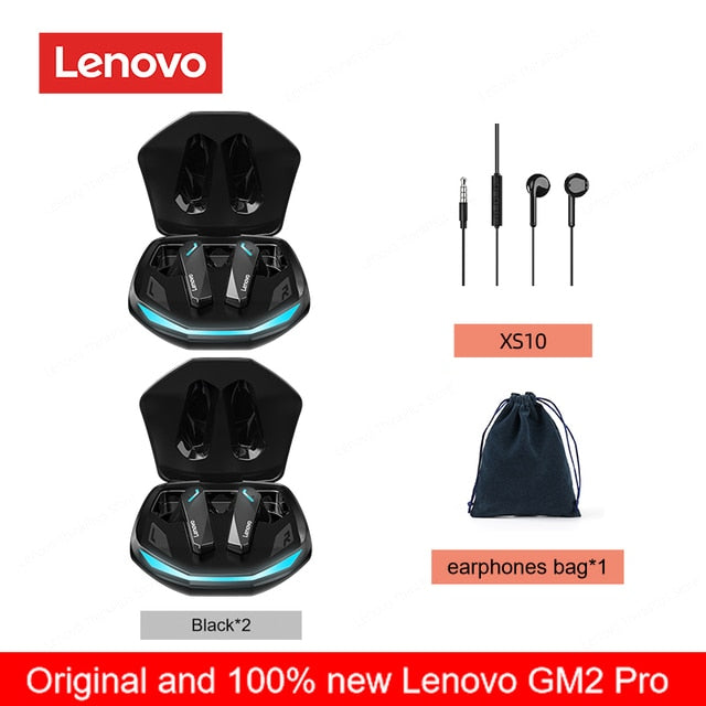 Fone de Ouvido Lenovo Gm2 Pro Gamer Music Bluetooth 5.3