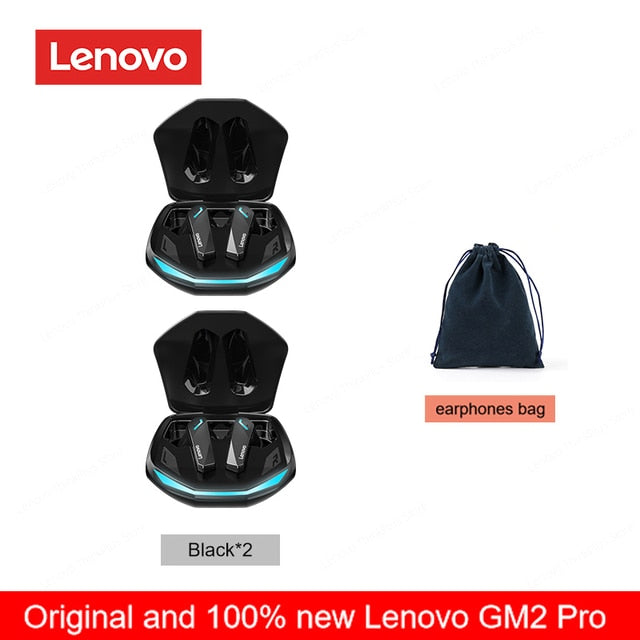 Fone de Ouvido Lenovo Gm2 Pro Gamer Music Bluetooth 5.3