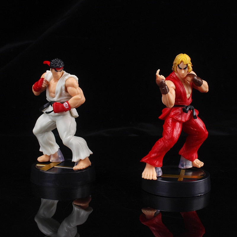Street Fighter Figuras De Ação 18 Cm Ken Masters Hoshi Ryu Action