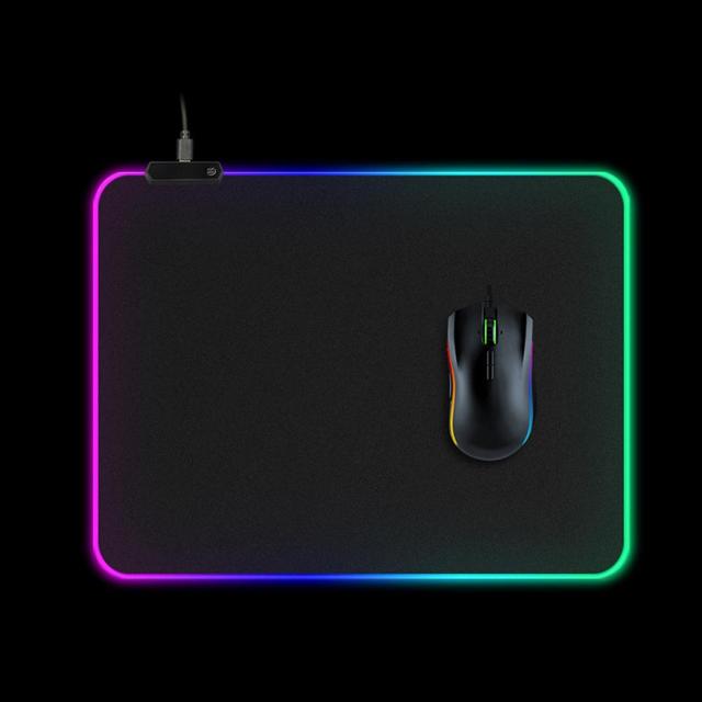 Mousepad Gamer Led RGB 7 cores